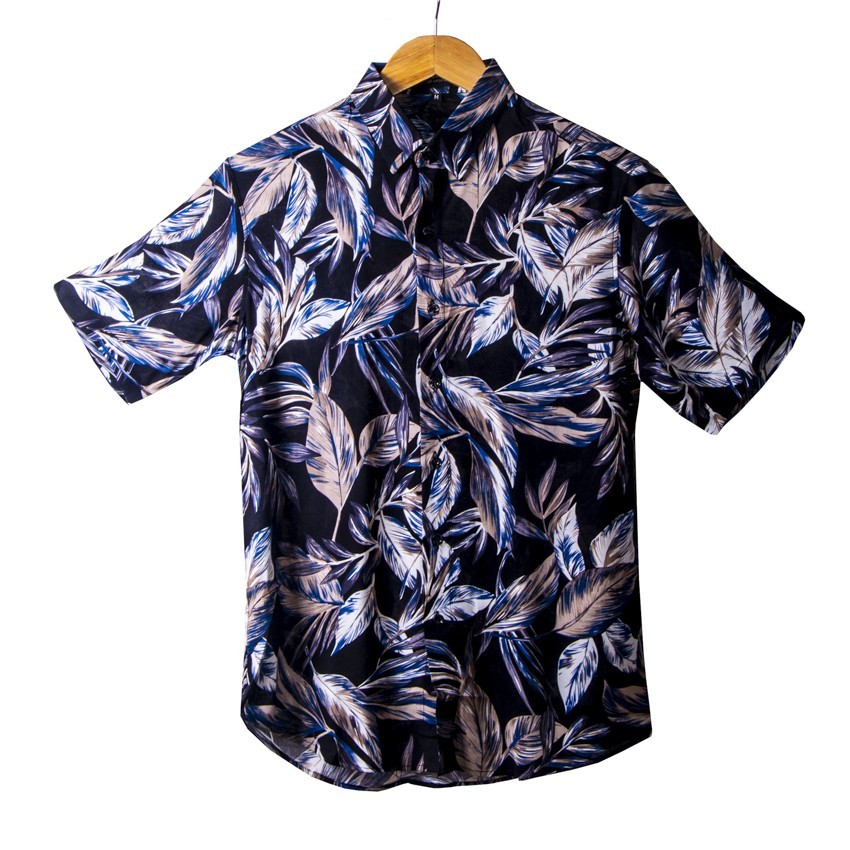 Camisa Blue Leaf