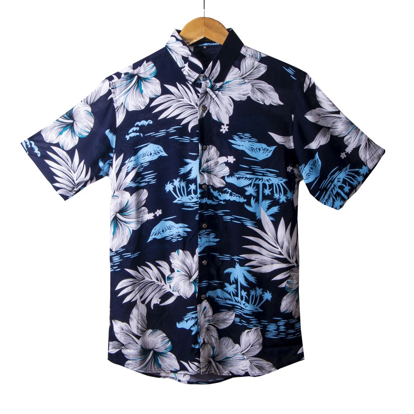 Camisa Blue Island